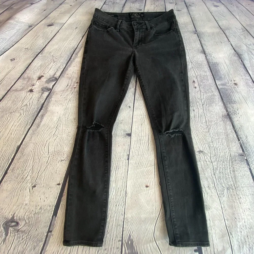 Lucky Brand Lolita Skinny Ripped Jeans - Picture 2 of 7